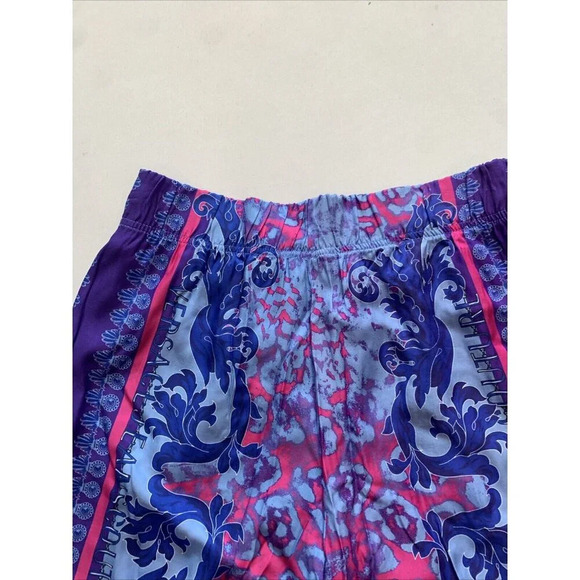 Versace Jeans Couture Men's Blue Twill Panel Printed Shorts IT 48 US 32 NWT - Picture 13 of 15